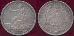 Us Coins - 1877 TRADE DOLLAR  XF