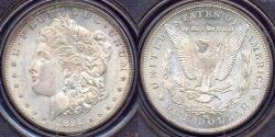 Us Coins - 1892-CC MORGAN DOLLAR  PCGS MS63 ... VERY ATTRACTIVE