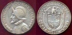 World Coins - PANAMA 1932  1/10th BALBOA  XF