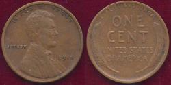 Us Coins - 1915 LINCOLN CENT XF