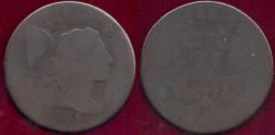 Us Coins - 1795 PLAIN EDGE  LARGE CENT   GOOD