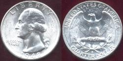 Us Coins - 1948-S WASHINGTON QUARTER MS65  ...  BLAST WHITE LUSTER