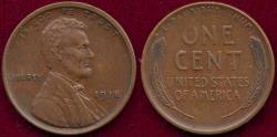 Us Coins - 1918-D LINCOLN CENT AU55
