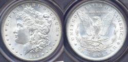 Us Coins - 1899 MORGAN DOLLAR  PCGS  MS63  .... WHITE