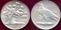 Us Coins - CONNECTICUT 1935 50c Commemorative 50c   MS60