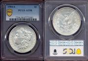 Us Coins - 1904-S MORGAN DOLLAR PCGS  AU50 ... well struck