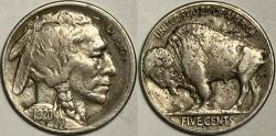 Us Coins - 1920-S BUFFALO NICKEL  VF+