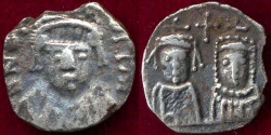 Ancient Coins - HERACLIUS  614-641 AD  1/2 SILIQUA