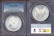 Us Coins - 1880-O MORGAN DOLLAR  PCGS MS62