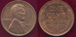Us Coins - 1931-S LINCOLN CENT MS64BN ... some mint red