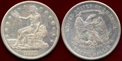 Us Coins - 1877-S TRADE DOLLAR AU55