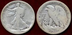 Us Coins - 1917-S OBVERSE HALF DOLLAR  GOOD