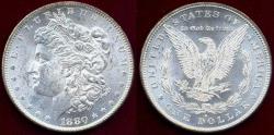Us Coins - 1880-O MORGAN DOLLAR  MS62   WHITE