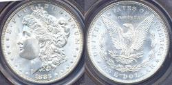 Us Coins - 1883 MORGAN DOLLAR   PCGS MS64  ... UNDERGRADED