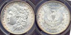 Us Coins - 1894-O MORGAN DOLLAR  PCGS  MS61  ...  GREAT EYE APPEAL