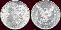 Us Coins - 1891-S MORGAN DOLLAR MS63