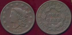Us Coins - 1833 LARGE CENT FINE