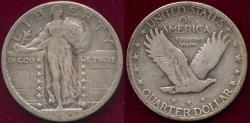 Us Coins - 1924-S STANDING LIBERTY QUARTER  FINE