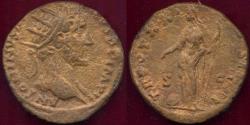 Ancient Coins - ANTONINUS PIUS 138-161 AD  .. BRASS DUPONDIUS