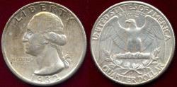 Us Coins - 1932-S WASHINGTON QUARTER XF45