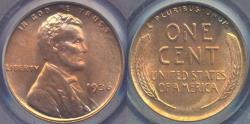 Us Coins - 1936 LINCOLN CENT PCGS MS65RD