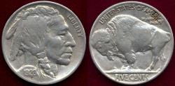 Us Coins - 1928 BUFFALO 5c  XF45