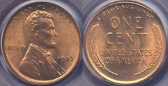 Us Coins - 1923 LINCOLN CENT PCGS MS65RD