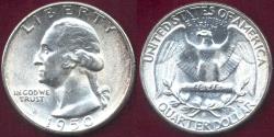 Us Coins - 1950-S WASHINGTON QUARTER MS65    .. lovely