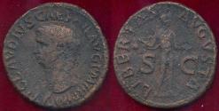 Ancient Coins - CLAUDIUS AE AS... LIBERTAS