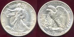 Us Coins - 1935-D WALKING LIBERTY HALF DOLLAR  MS64