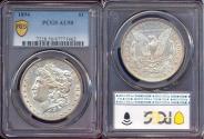 Us Coins - 1894  MORGAN DOLLAR PCGS AU50