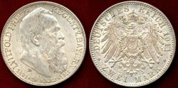World Coins - BAVARIA 1911-D...... 2 MARK