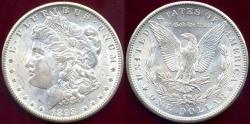 Us Coins - 1898-O MORGAN DOLLAR  MS63 ... WHITE