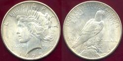 Us Coins - 1925 PEACE DOLLAR MS64