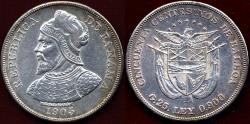 World Coins - PANAMA 1905  50 CENTESIMOS  .. UNC  Details