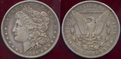 Us Coins - 1904 MORGAN DOLLAR  XF45