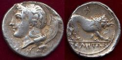 Ancient Coins - LUCANIA VELIA 350-261 BC NOMOS