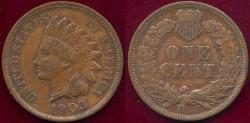 Us Coins - 1903 INDIAN CENT XF