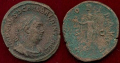 Ancient Coins - BALBINUS  238 AD .....  Sestertius