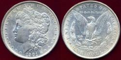 Us Coins - 1901 MORGAN DOLLAR  AU55 ... WELL STRUCK