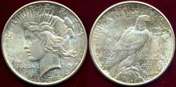 Us Coins - 1926-D PEACE DOLLAR..  MS64   BEAUTIFUL COLORS