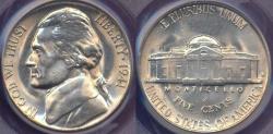 Us Coins - 1941-S JEFFERSON NICKEL PCGS MS65