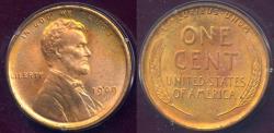 Us Coins - 1909-S LINCOLN CENT MS65RD PCGS  ... a REAL BEAUTY
