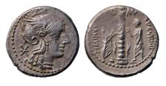 Ancient Coins - Ti. Minucius C.f. Augurinus AR (Silver) Denarius