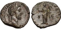 Ancient Coins - Commodus AE Sestertius--Excellent Portrait!