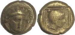 Ancient Coins - Lesbos, Mytilene EL (Electrum) Hekte