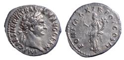 Ancient Coins - Trajan AR (Silver) Denarius--1st year of reign issue