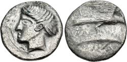 Ancient Coins - Paphlagonia, Sinope AR (Silver) Drachm--Nice Imitative Issue