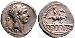Ancient Coins - L. Marcius Philippus AR (Silver) Denarius--Excellent