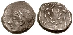 Ancient Coins - Aiolis, Elaia AR (Silver) Diobol
